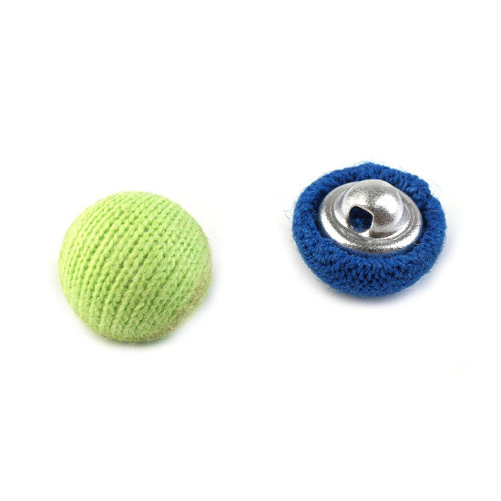 Self cover button mold press size 16',22' for dome buttons - Nickel (1 Set) Self cover button mold press size 16',22' for dome buttons - Nickel (1 Set)