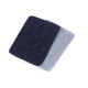 Denim iron-on patches 5.3x7.9 cm - Black (2 Pieces) Denim iron-on patches 5.3x7.9 cm - Black (2 Pieces)
