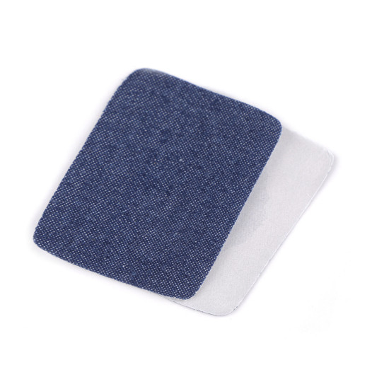 Denim iron-on patches 5.3x7.9 cm - Black (2 Pieces) Denim iron-on patches 5.3x7.9 cm - Black (2 Pieces)