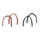 Anses de sac à main tressées, longueur 47-50 cm - Brun cognac (4 Pièces) Anses de sac à main tressées, longueur 47-50 cm - Brun cognac (4 Pièces)