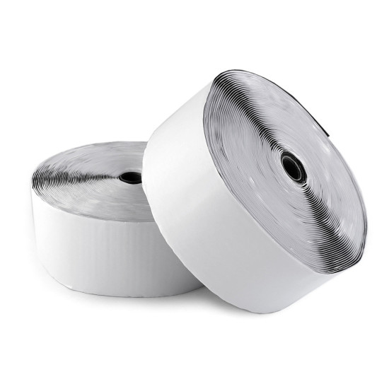 Taśma rzep samoprzylepna komplet (haczyk+pętelka) szerokość 80 mm - Czarny (1 Metr) Taśma rzep samoprzylepna komplet (haczyk+pętelka) szerokość 80 mm - Czarny (1 Metr)