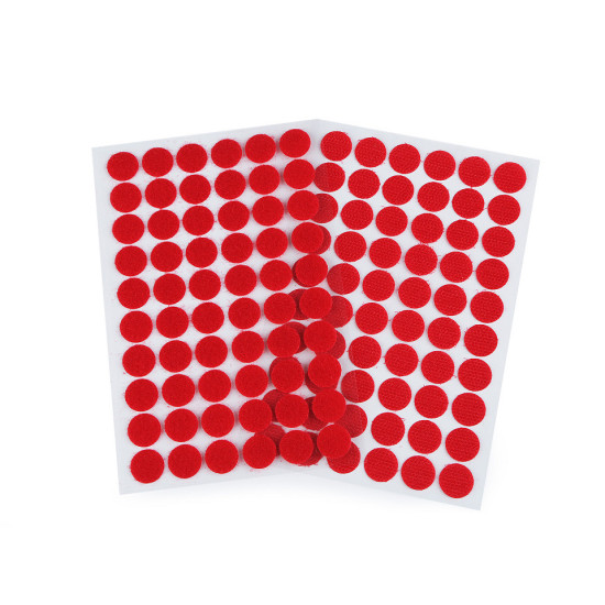 Buline arici autoadezive, complet (puf + scai), ø15 mm - Alb (1 Card) Buline arici autoadezive, complet (puf + scai), ø15 mm - Alb (1 Card)