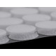 Buline arici autoadezive, complet (puf + scai), ø15 mm - Alb (1 Card) Buline arici autoadezive, complet (puf + scai), ø15 mm - Alb (1 Card)