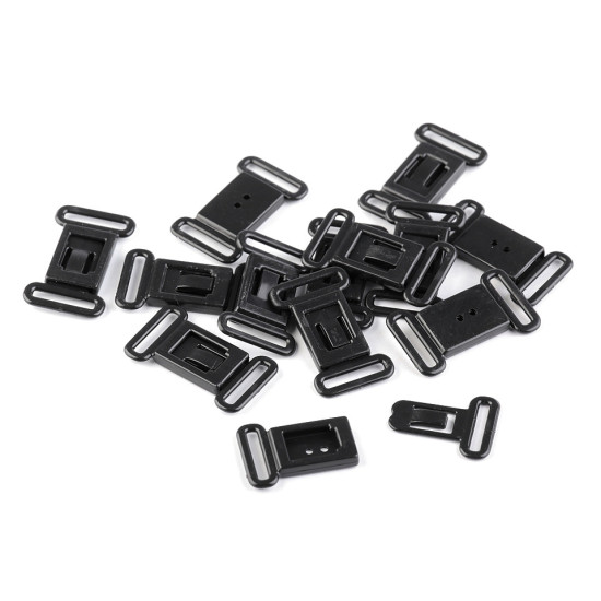 Csokornyakkendő /melltartó kapocs 12 mm széles - Fehér (20 Párok) Csokornyakkendő /melltartó kapocs 12 mm széles - Fehér (20 Párok)