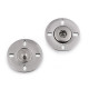 Zatrzaski metalowe ø25 mm - Nikl antik (10 Pary)