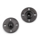 Zatrzaski metalowe ø25 mm - Nikl antik (10 Pary)