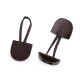 Duffle coat jacket button / toggle horn button fastener - Light wine red (100 Pairs)