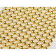 Self adhesive faux pearl stickers ø6 mm - Gold (12 Cards) Self adhesive faux pearl stickers ø6 mm - Gold (12 Cards)