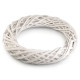 Wicker wreath ø34 cm - Grey (4 Pieces)