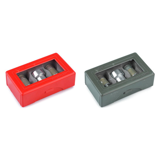 Hand press dies mold for eyelets size 16', 18', 20', 22' - Nickel (2 Sets) Hand press dies mold for eyelets size 16', 18', 20', 22' - Nickel (2 Sets)
