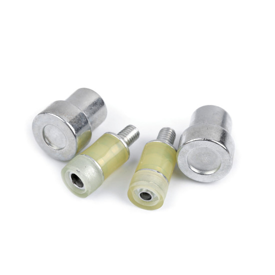 Hand press dies mold for eyelets size 16', 18', 20', 22' - Nickel (2 Sets) Hand press dies mold for eyelets size 16', 18', 20', 22' - Nickel (2 Sets)