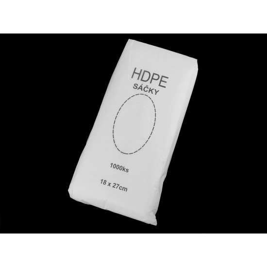Clear plastic bags 1000 pcs - Transparent (1 Bag) Clear plastic bags 1000 pcs - Transparent (1 Bag)
