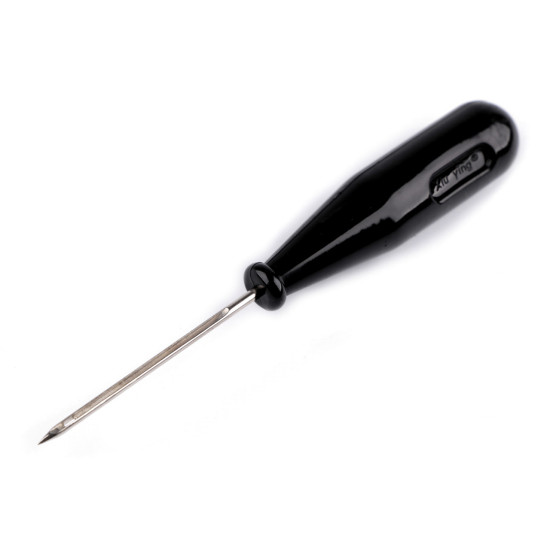 Szydło z dziurką długość 13 cm - Czarny (1 Sztuka) Szydło z dziurką długość 13 cm - Czarny (1 Sztuka)