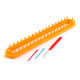 Knitting loom set for shawls, snoods, hats 5.2x36 cm - Orange (3 Sets) Knitting loom set for shawls, snoods, hats 5.2x36 cm - Orange (3 Sets)