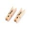 Spinacze drewniane 11x45 mm - Naturalny jasny (10 Sztuki)