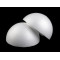 Kula styropianowa dwuczęściowa pusta ø14,5 cm - White (1 Sztuka)