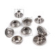 Press fasteners auto moto ø15 mm (am6) - o-spring - in bulk, for thick fabrics - Nickel (10 Sets) Press fasteners auto moto ø15 mm (am6) - o-spring - in bulk, for thick fabrics - Nickel (10 Sets)