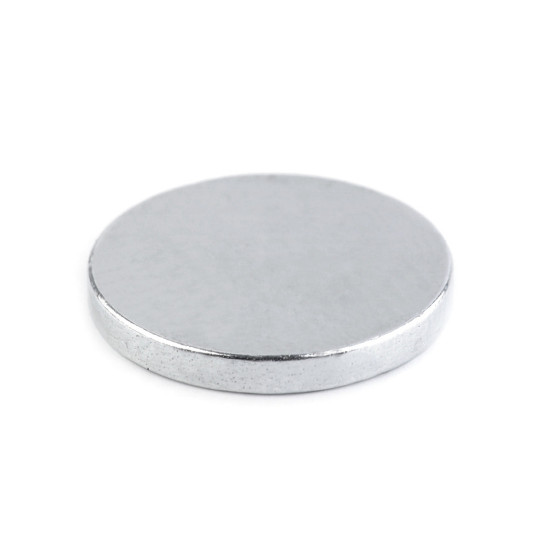 Aimant circulaire, ø 15 mm, solide - Nickel (10 Pièces) Aimant circulaire, ø 15 mm, solide - Nickel (10 Pièces)