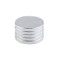 Aimant circulaire, ø 15 mm, solide - Nickel (10 Pièces)