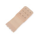 Bra extender width 40 mm, 3-rows - White (1 Piece)