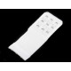Bra extender width 40 mm, 3-rows - White (1 Piece)