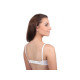 Bra extender width 40 mm, 3-rows - White (1 Piece)