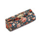 Etui na pomadkę w kwiaty z lusterkiem - Czarny (12 Sztuki) Etui na pomadkę w kwiaty z lusterkiem - Czarny (12 Sztuki)