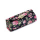 Etui na pomadkę w kwiaty z lusterkiem - Czarny (12 Sztuki) Etui na pomadkę w kwiaty z lusterkiem - Czarny (12 Sztuki)