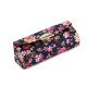 Etui na pomadkę w kwiaty z lusterkiem - Czarny (12 Sztuki) Etui na pomadkę w kwiaty z lusterkiem - Czarny (12 Sztuki)