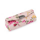 Etui na pomadkę w kwiaty z lusterkiem - Czarny (12 Sztuki) Etui na pomadkę w kwiaty z lusterkiem - Czarny (12 Sztuki)