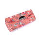 Etui na pomadkę w kwiaty z lusterkiem - Czarny (12 Sztuki) Etui na pomadkę w kwiaty z lusterkiem - Czarny (12 Sztuki)