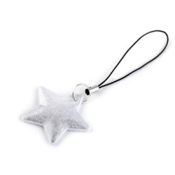 Étoiles de sécurité réfléchissantes - Blanc (1 Pièce)