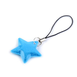 Étoiles de sécurité réfléchissantes - Bleu riche (1 Pièce)