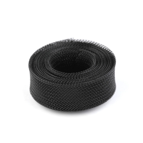 Krynolina modniarska do usztywnienia sukienek i wyrobu fascynatorów szerokość 1,5 cm - Czarny (20 Metry) Krynolina modniarska do usztywnienia sukienek i wyrobu fascynatorów szerokość 1,5 cm - Czarny (20 Metry)