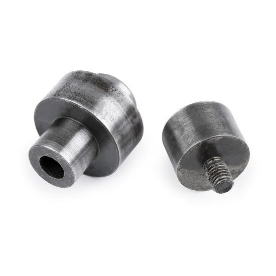 Aufsatz zum nieten von ösen, innen-ø 22 mm - Nickel (1 Set) Aufsatz zum nieten von ösen, innen-ø 22 mm - Nickel (1 Set)