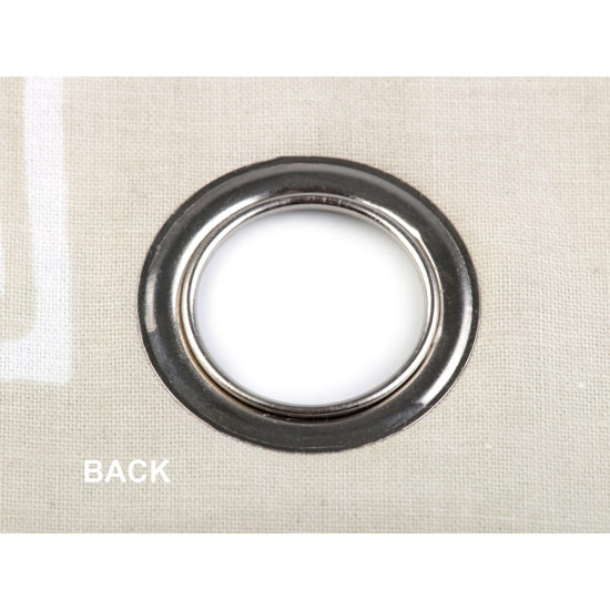 Aufsatz zum nieten von ösen, innen-ø 22 mm - Nickel (1 Set) Aufsatz zum nieten von ösen, innen-ø 22 mm - Nickel (1 Set)