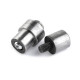 Aufsatz zum nieten von ösen, innen-ø 14 mm - Nickel (1 Set) Aufsatz zum nieten von ösen, innen-ø 14 mm - Nickel (1 Set)