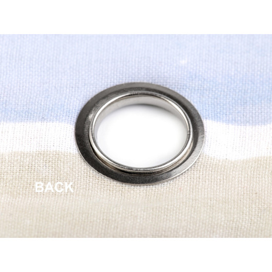 Aufsatz zum nieten von ösen, innen-ø 14 mm - Nickel (1 Set) Aufsatz zum nieten von ösen, innen-ø 14 mm - Nickel (1 Set)