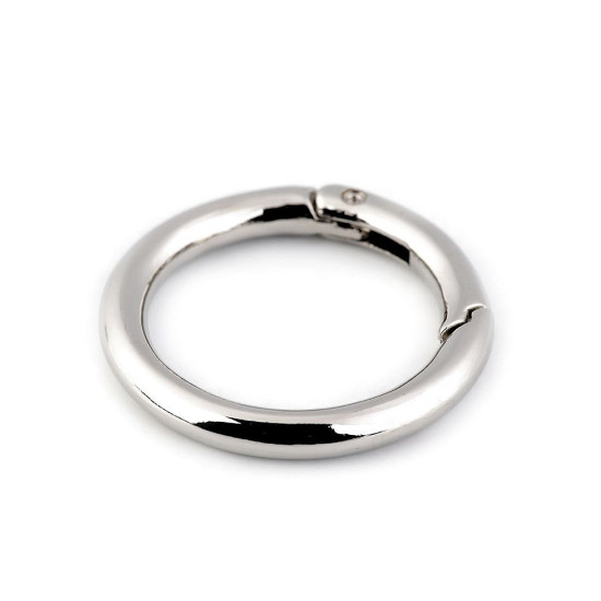 Karabińczyk okrągły / kółko na klucze ø34 mm - Złoty (10 Sztuki) Karabińczyk okrągły / kółko na klucze ø34 mm - Złoty (10 Sztuki)