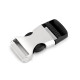 Klamra z regulatorem szerokość 15 mm - Nikiel (10 Pary) Klamra z regulatorem szerokość 15 mm - Nikiel (10 Pary)