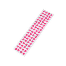 Self adhesive roses ø11 mm - Pink violet (1 Card)