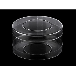 Opakowanie plastikowe cylindryczne ø98 mm - Transparent (1 Sztuka)