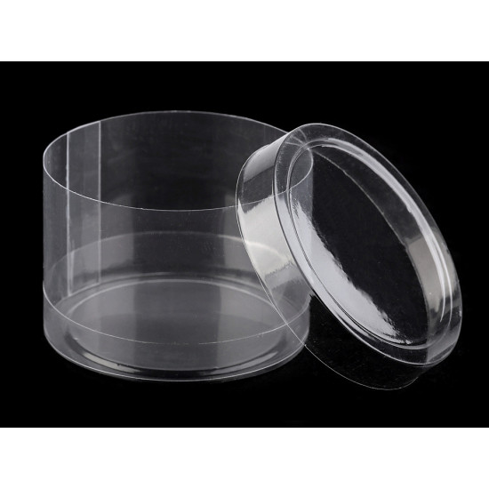 Opakowanie plastikowe cylindryczne ø74 mm - Transparent (100 Sztuki) Opakowanie plastikowe cylindryczne ø74 mm - Transparent (100 Sztuki)