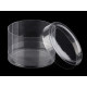 Opakowanie plastikowe cylindryczne ø74 mm - Transparent (100 Sztuki) Opakowanie plastikowe cylindryczne ø74 mm - Transparent (100 Sztuki)