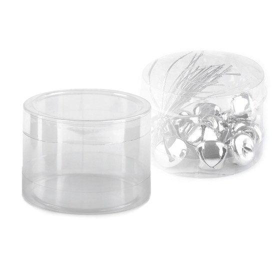Opakowanie plastikowe cylindryczne ø74 mm - Transparent (100 Sztuki) Opakowanie plastikowe cylindryczne ø74 mm - Transparent (100 Sztuki)