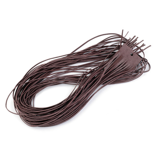 Corde en cuir, largeur 2 mm, 95 cm - Noir (40 Pièces) Corde en cuir, largeur 2 mm, 95 cm - Noir (40 Pièces)