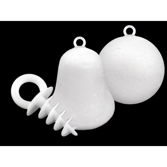 Diy plastic screw eyes 1.1x2.5 cm for polyester shapes - White milk (12 Pieces) Diy plastic screw eyes 1.1x2.5 cm for polyester shapes - White milk (12 Pieces)