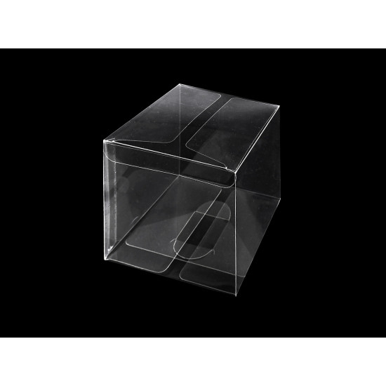 Pudełko plastikowe - Transparent (10 Sztuki)