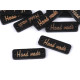 Etiqueta de madera hecha a mano 10x30 mm - Marrón oscuro (100 Piezas) Etiqueta de madera hecha a mano 10x30 mm - Marrón oscuro (100 Piezas)