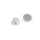 Szlifowane kamienie, dżety do przyszycia ø10 mm - Crystal (12 Sztuki) Szlifowane kamienie, dżety do przyszycia ø10 mm - Crystal (12 Sztuki)